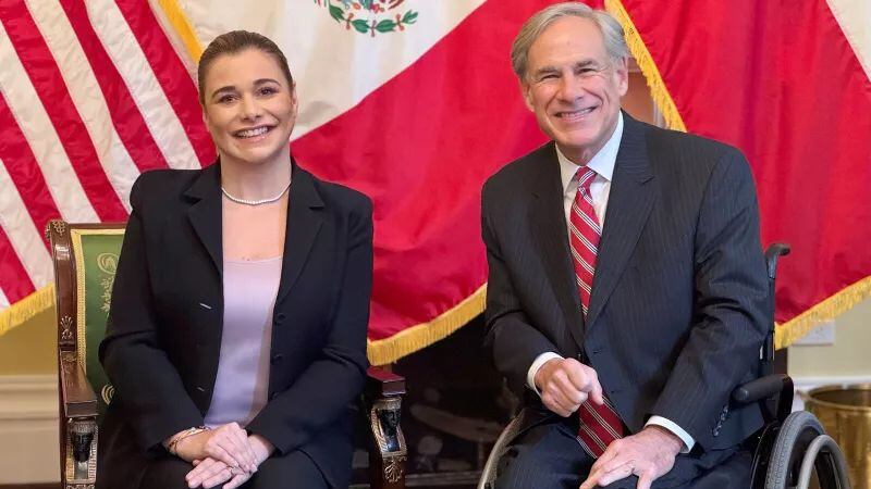 Maru Campos y Greg Abbott refuerzan relación bilateral entre Chihuahua y Texas en reunión en Austin