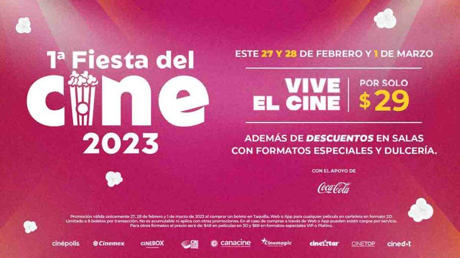 Fiesta del cine 2023: Cinépolis y Cinemex tendrá películas por 29 pesos, pero hay condiciones