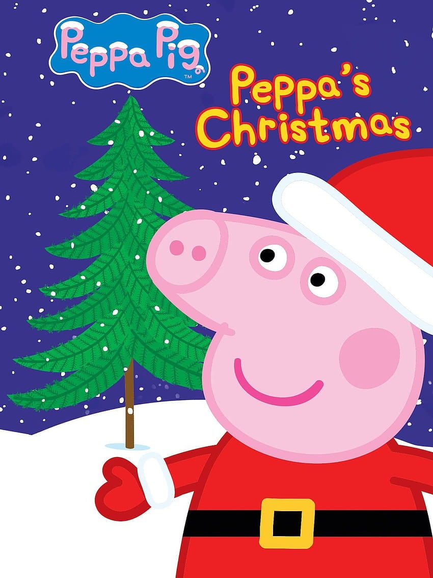 Fondos de Peppa Pig navideña