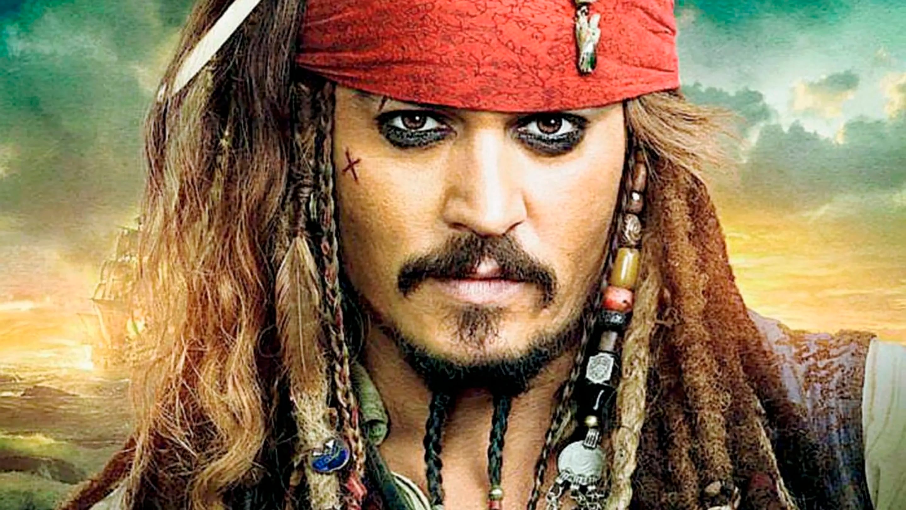 Johnny Depp como Jack Sparrow