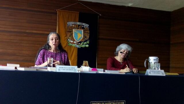 Conferencia Marcela Lagarde.