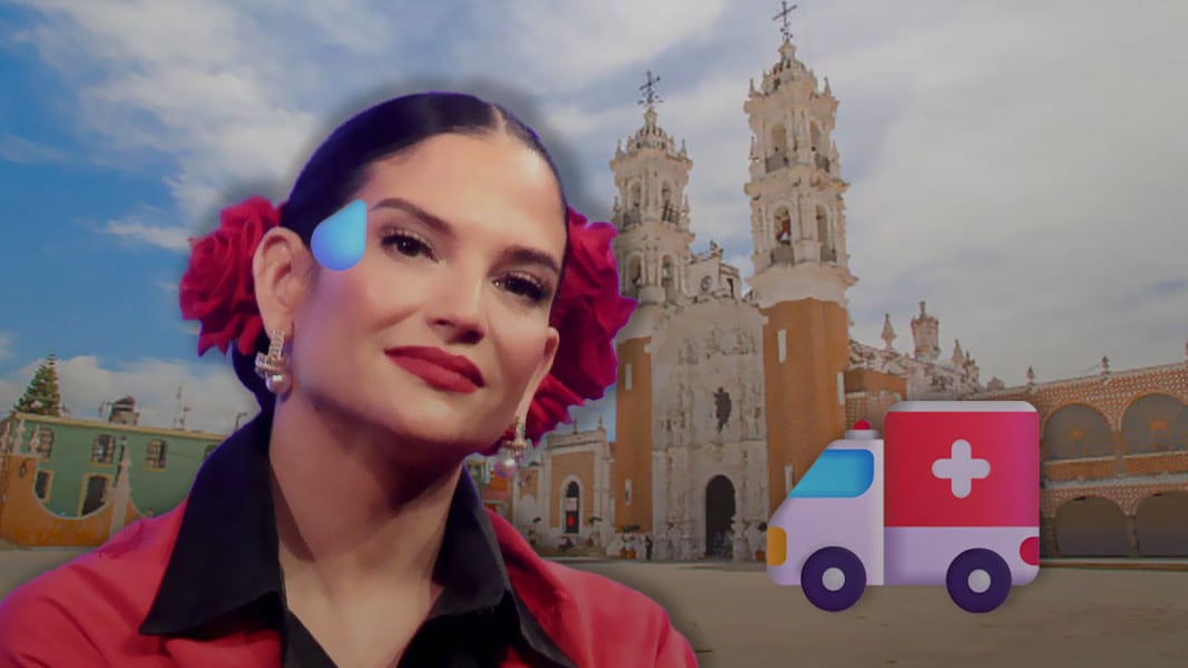 Natalia Jiménez explica uso de ambulancia para evitar tráfico en Tlaxcala