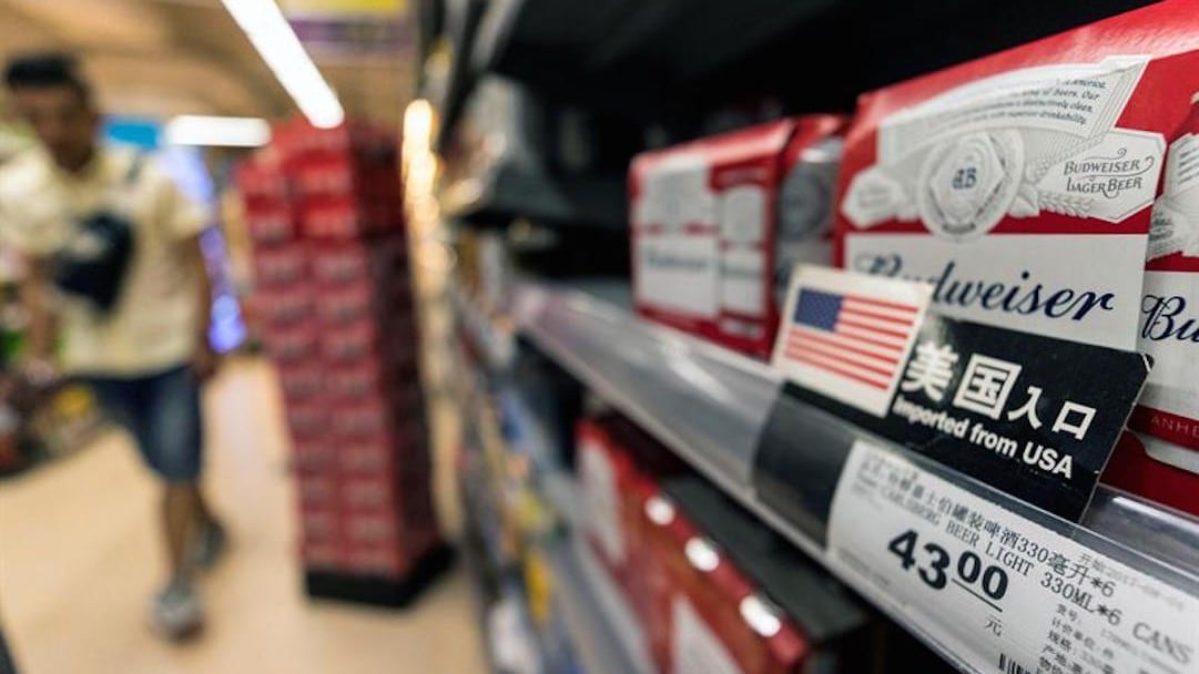 Productos de Estados Unidos en China