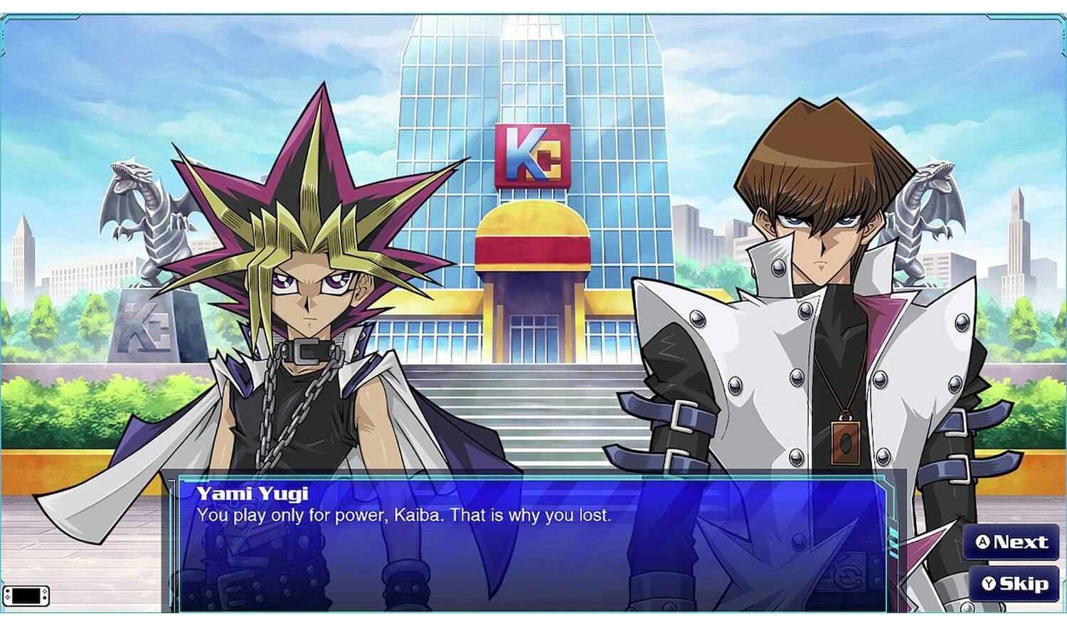 Yugi y Kaiba