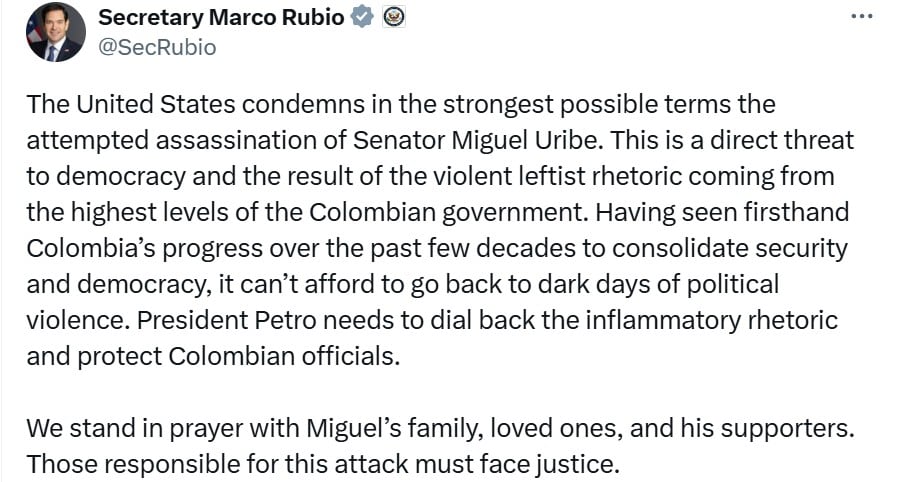 Atentado contra Miguel Uribe Turbay