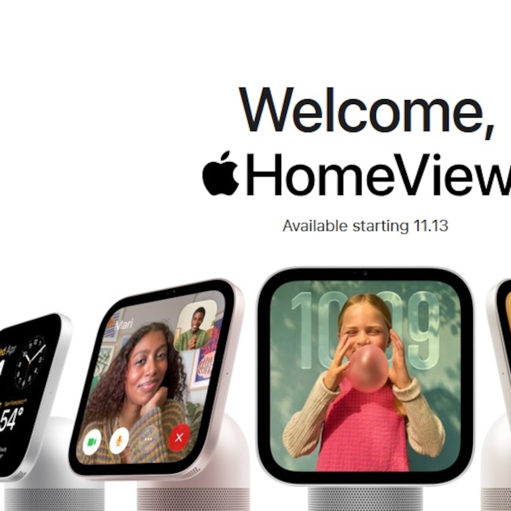Apple presenta HomeView, la pantalla con IA que busca competir con Alexa