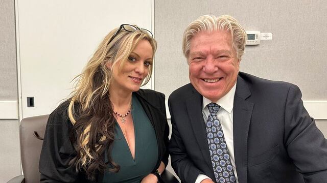 Stormy Daniels en su juicio contra Donald Trump