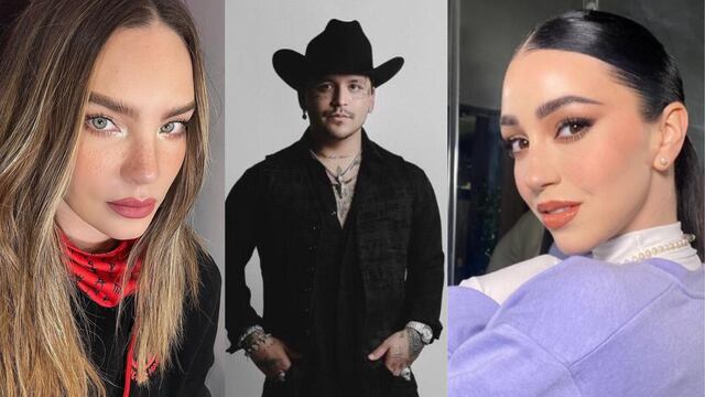 Estíbaliz Badiola y Belinda, ambas son ex de Christian Nodal