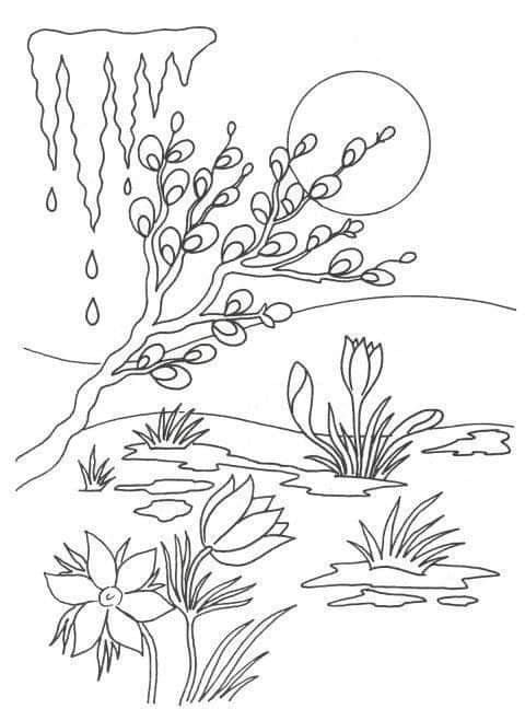 Dibujo del Equinoccio de Primavera 2025