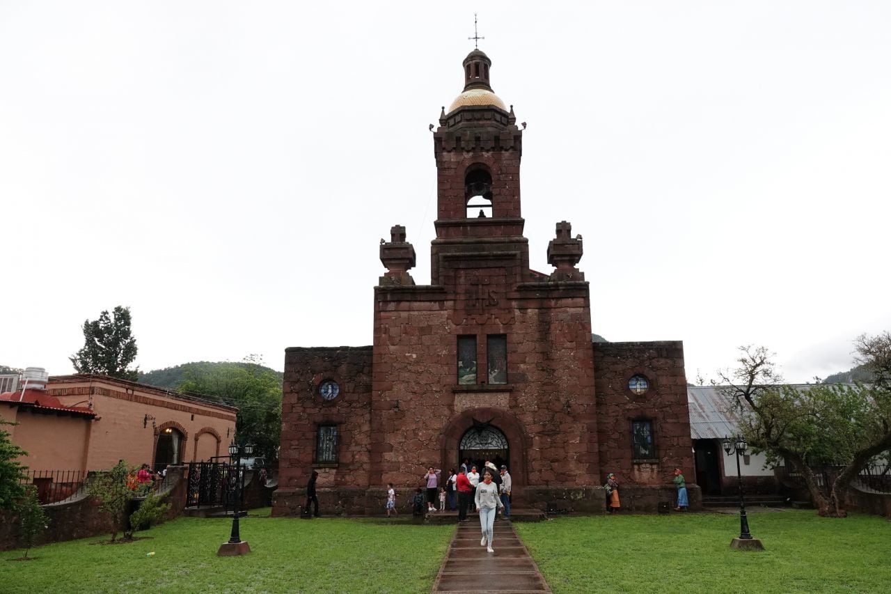 Templo de Cerocahui, en Chihuahua