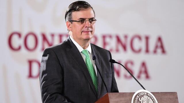 Canciller Marcelo Ebrard