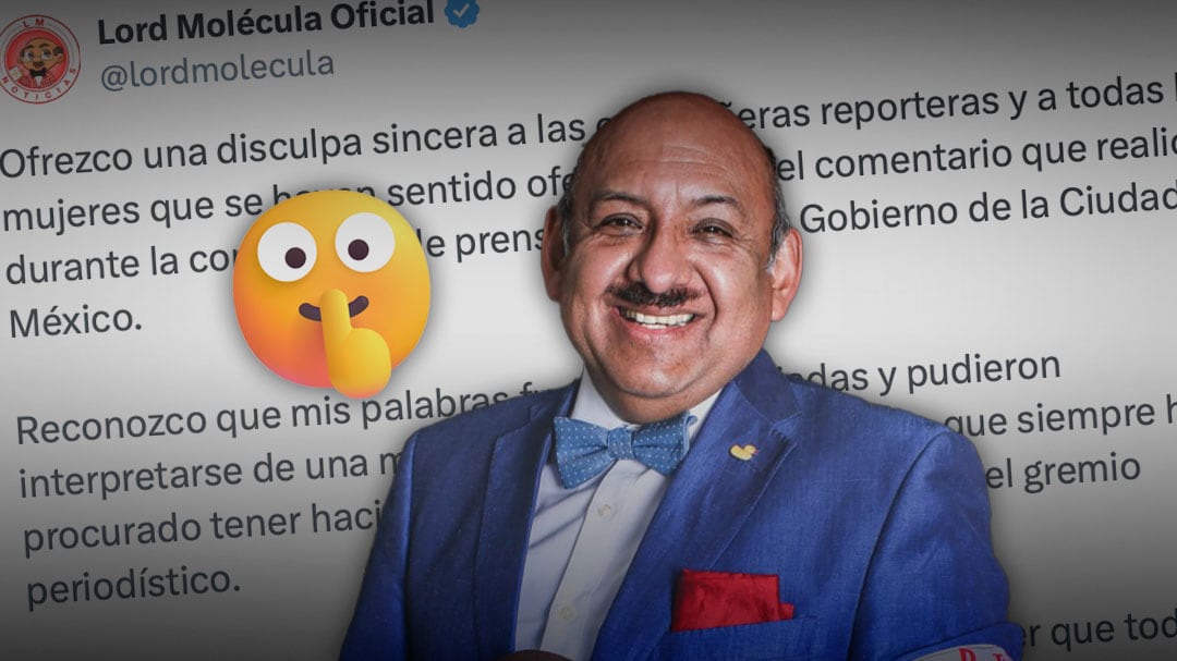 Lord Molécula se disculpa por comentario sobre los senos de mujeres