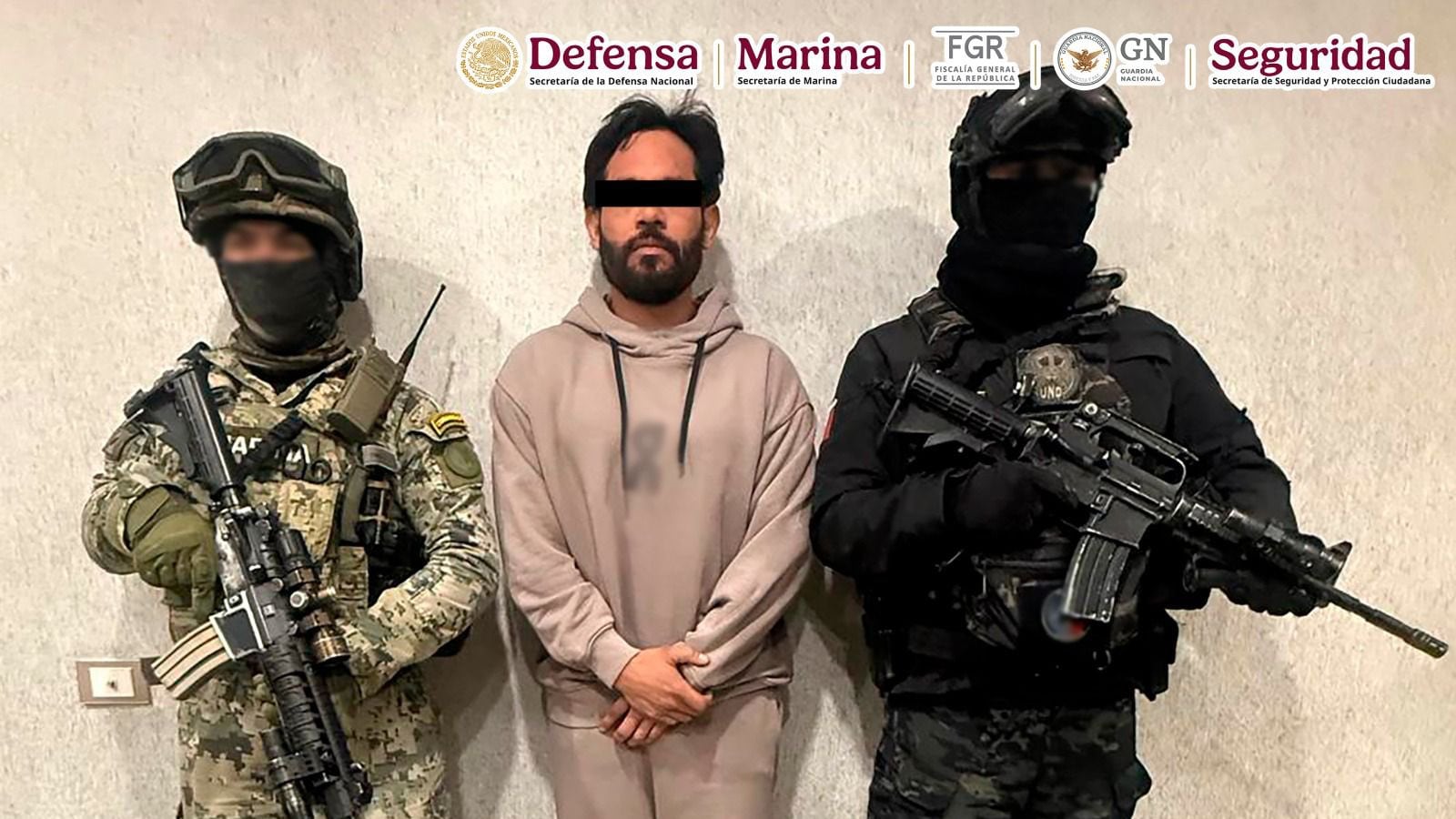 Omar García Harfuch informa la detención en Durango de Edgar, presunto operador financiero de “Los Cabrera” y cercano a José Ramón Enríquez