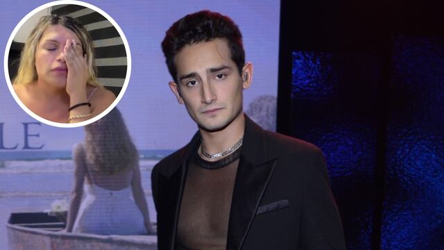 Un detalle en el traje rosa de Emilio Osorio, en el show de Wendy Guevara, lo delata como ratero.