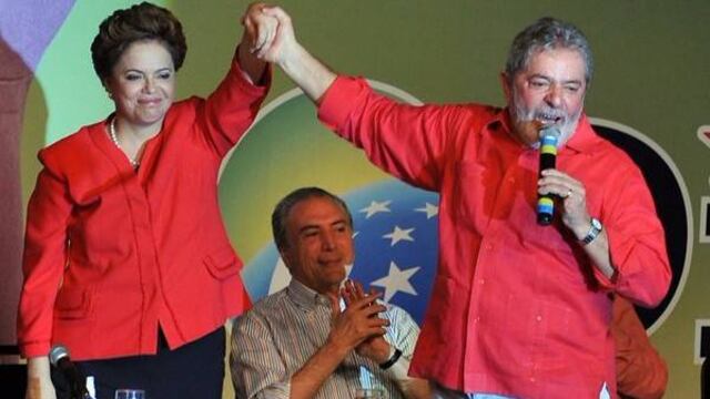 Rousseff y Lula