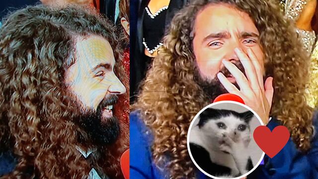 Dedican memes a Javier Ibarreche emocionado en los Premios Oscar 2023.