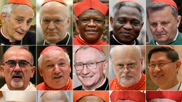 Cardenales convocados al Cónclave: Pietro Parolin, Peter Turkson, Luis Antonio Tagle, Joseph Tobin y otros