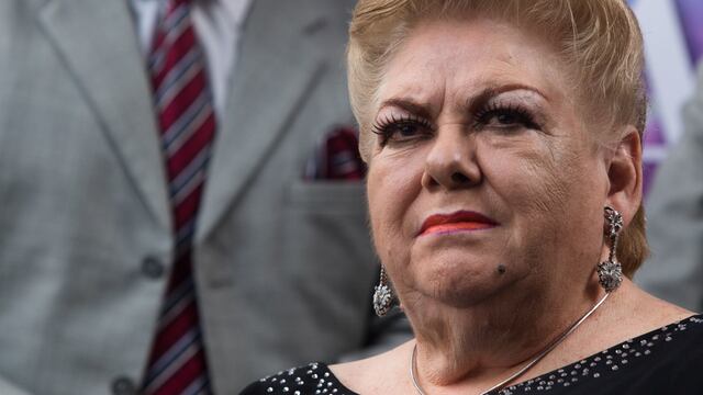 Paquita la del Barrio, cantante.