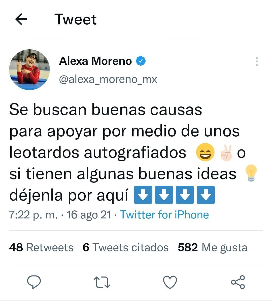 Publicación de Twitter