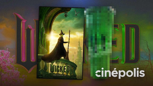 Vaso de Wicked en Cinépolis