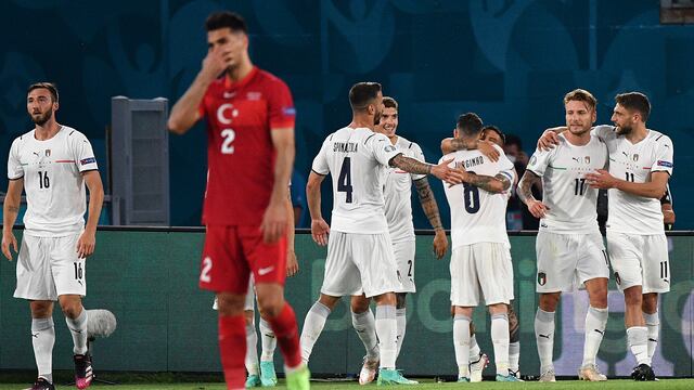 Italia goleó a Turquía