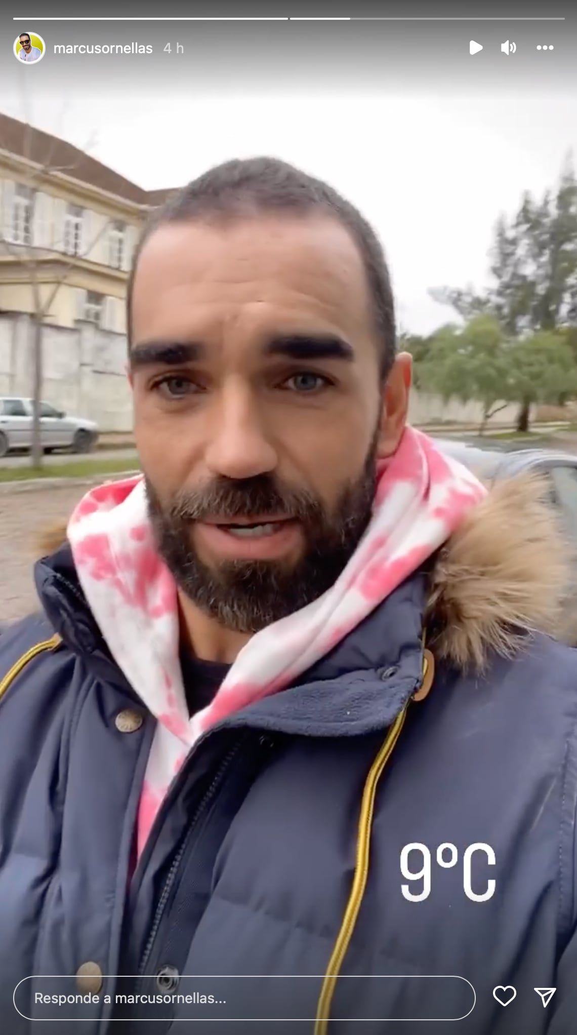 Marcus Ornellas se va de vacaciones pero se la ha pasado congelado