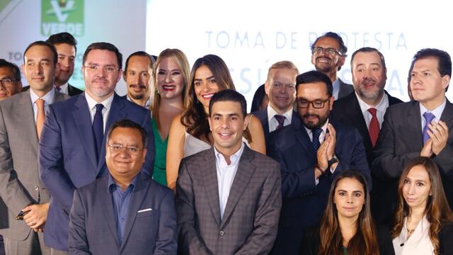 Toma de protesta de Jesús Sesma en el PVEM de la CDMX.