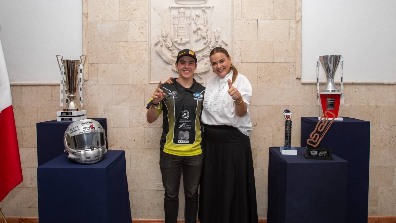 Cecilia Patrón y Carlos Novelo se reunieron en Mérida