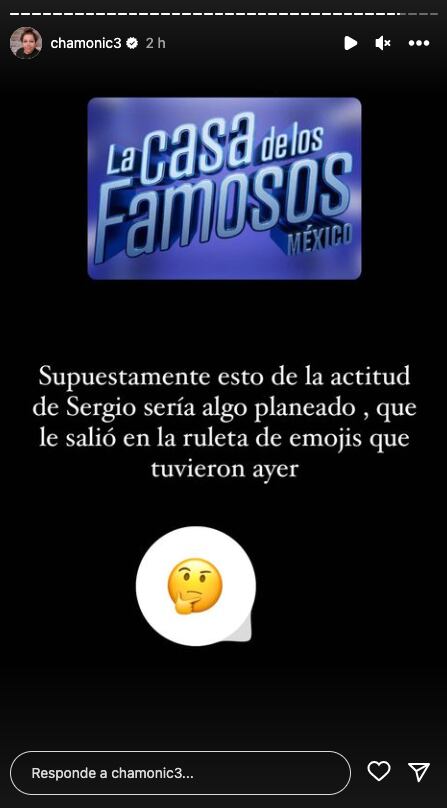 Actitud de Sergio Mayer en La Casa de los Famosos México es una estrategia planeada de rating