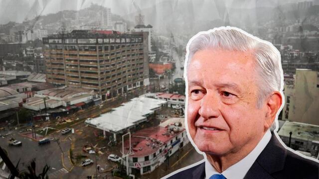 AMLO acusa a la oposición de utilizar la desgracia del huracán Otis