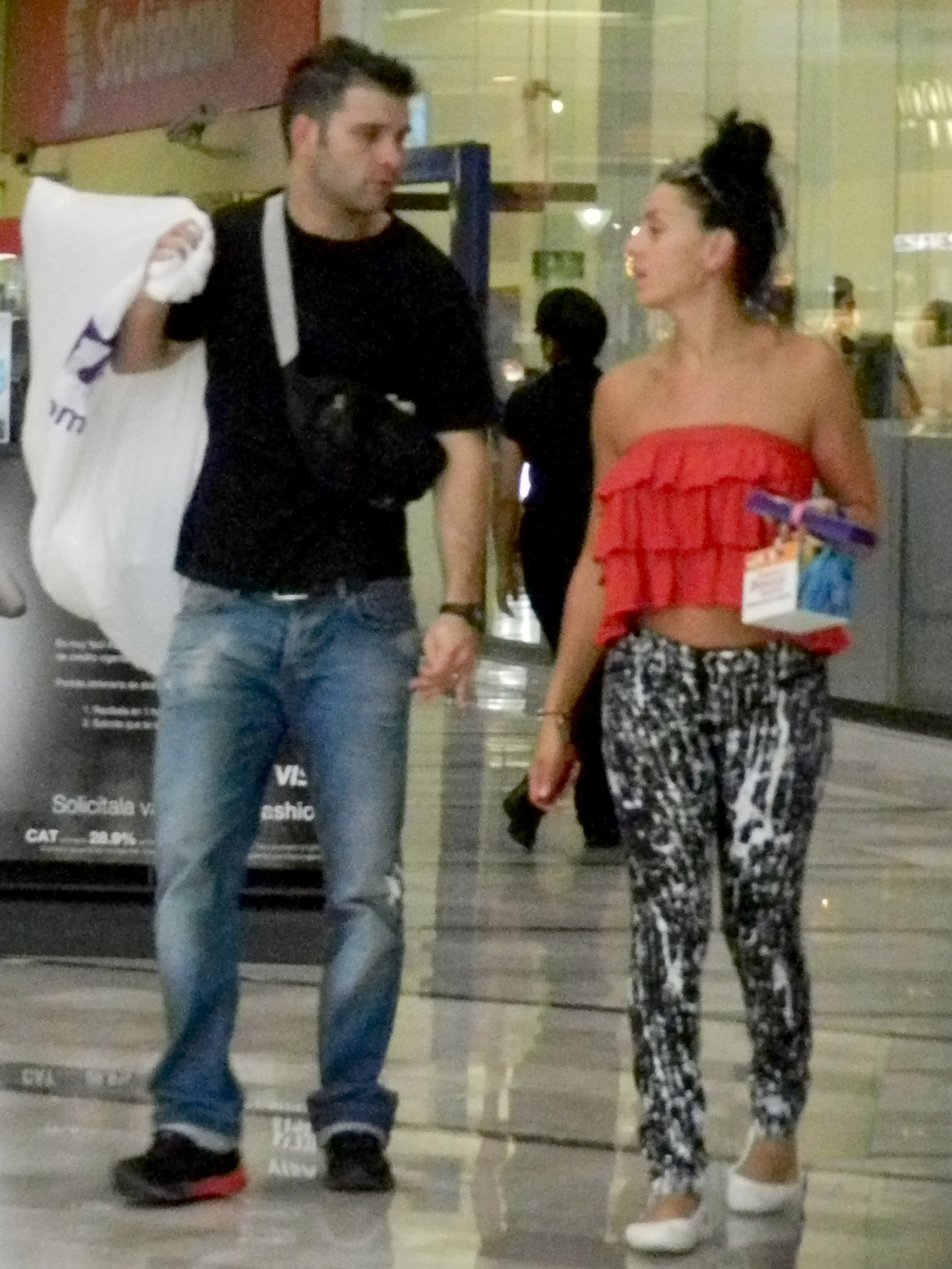 Fabio Melanitto con Ivonne Montero