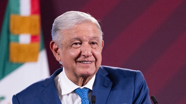 AMLO en su conferencia mañanera