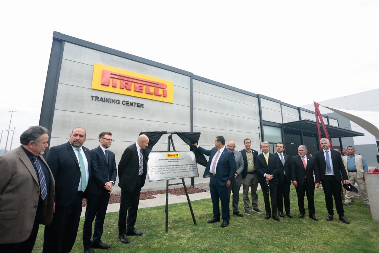 Pirelli y Guanajuato celebran producción de llanta 50 millones