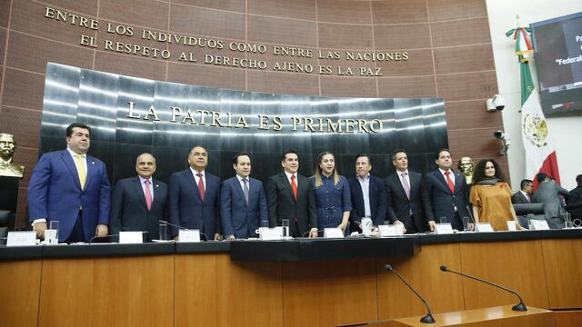 Gobernadores en el Parlamento Abierto sobre guardia Nacional.