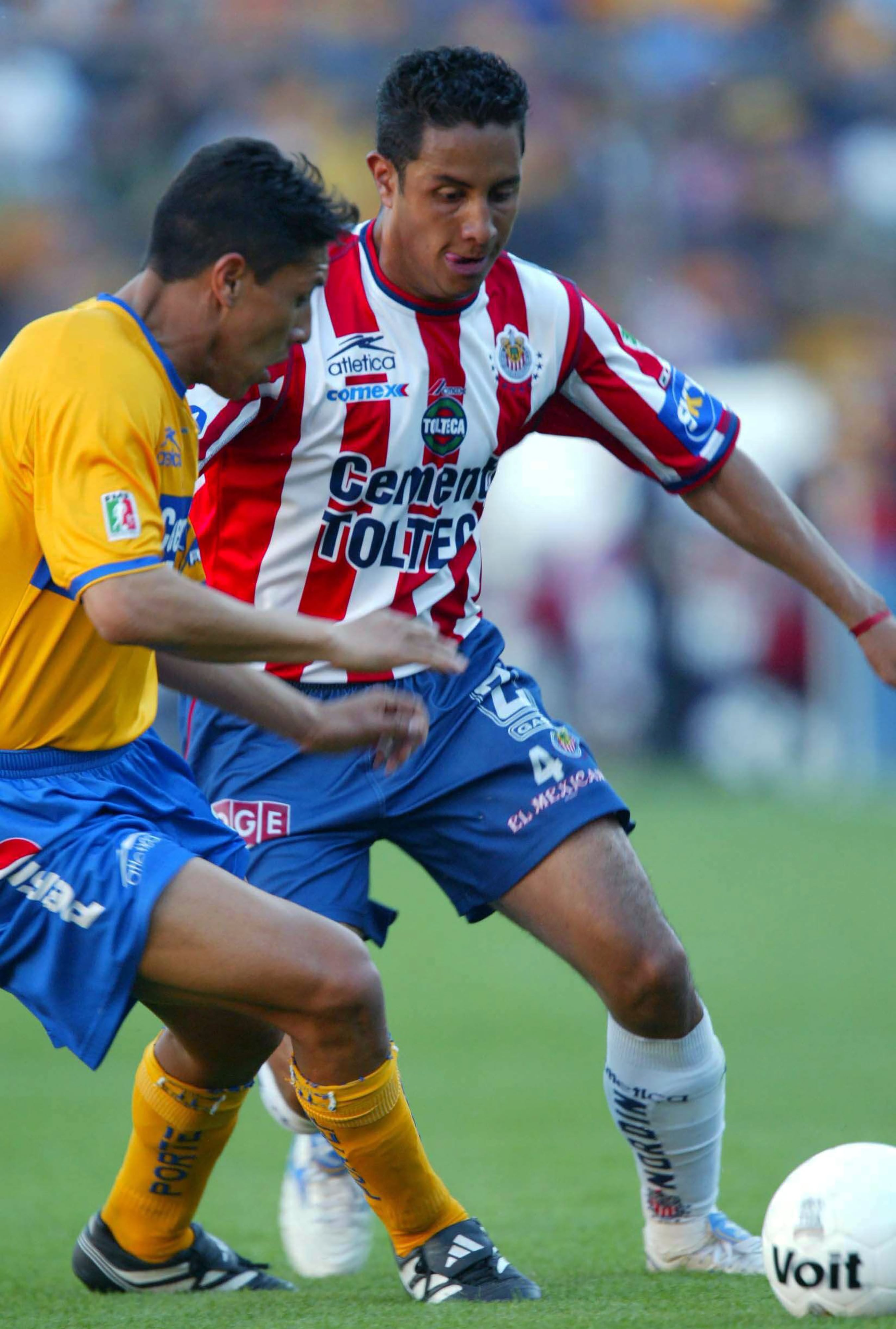 David Mendoza, cuando jugaba con el Club Chivas.