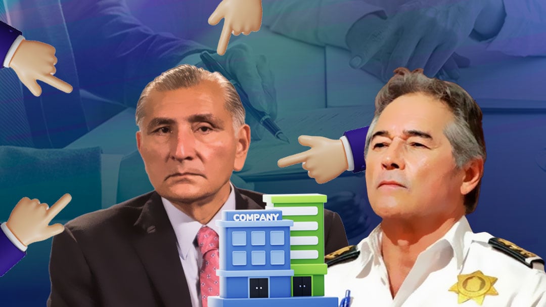 Acusan a Adán Augusto López de avalar empresas vinculadas a Hernán Bermúdez Requena