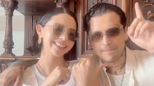 Christian Nodal y Ángela Aguilar