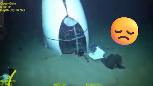 Restos del submarino Titan en el fondo del mar hicieron que un testigo rompiera el silencio