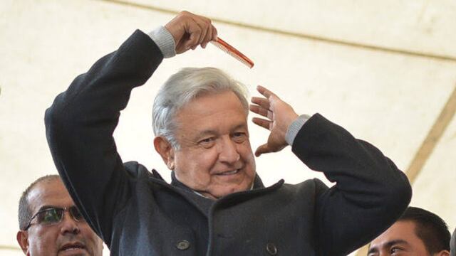 Andrés Manuel se peina