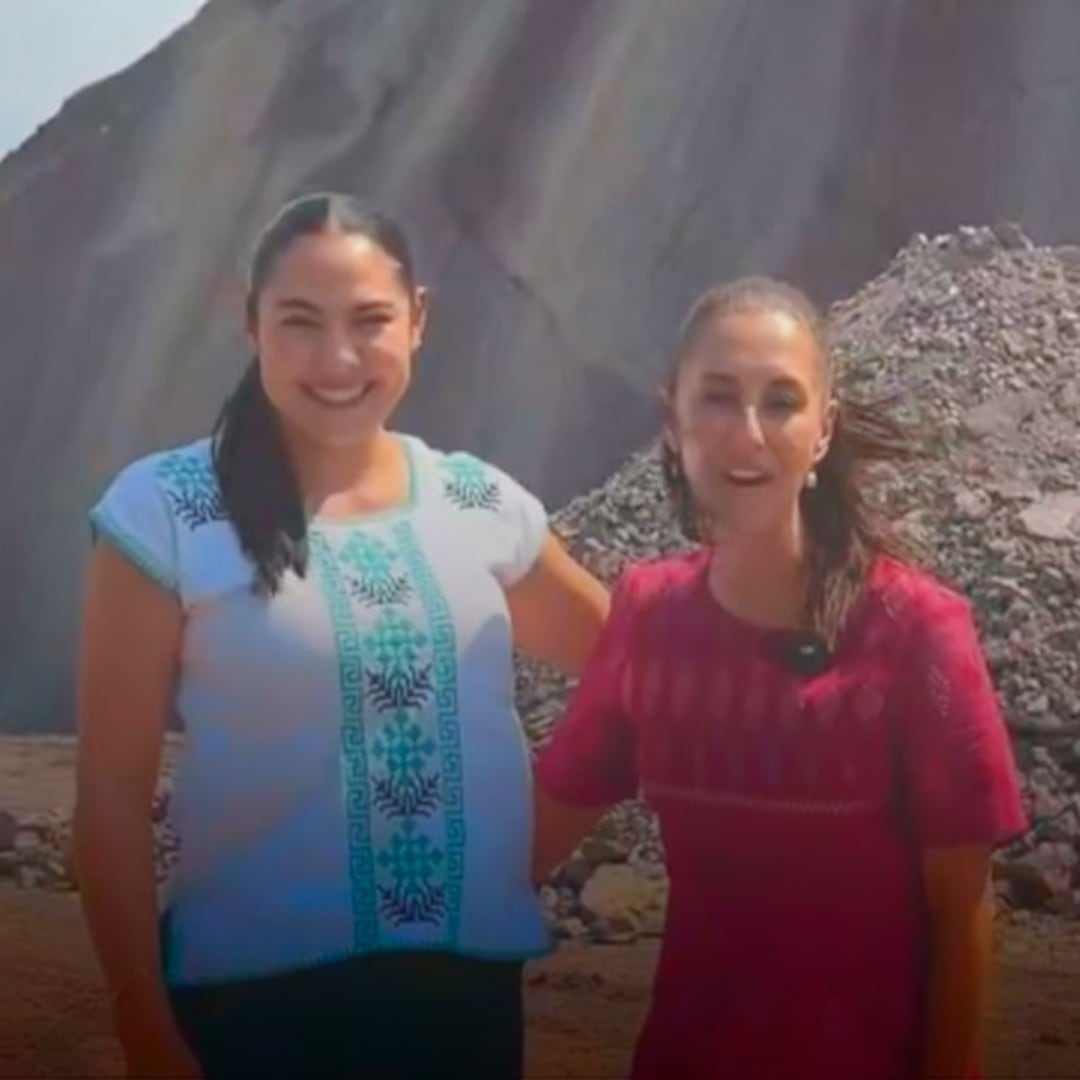 Sheinbaum e Indira Vizcaíno revelan hallazgo geológico en Colima