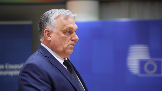 Imagen de archivo del primer ministro húngaro, Viktor Orbán.EFE/EPA/OLIVIER MATTHYS