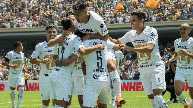 Pumas marcó 5 goles ante los Rayos