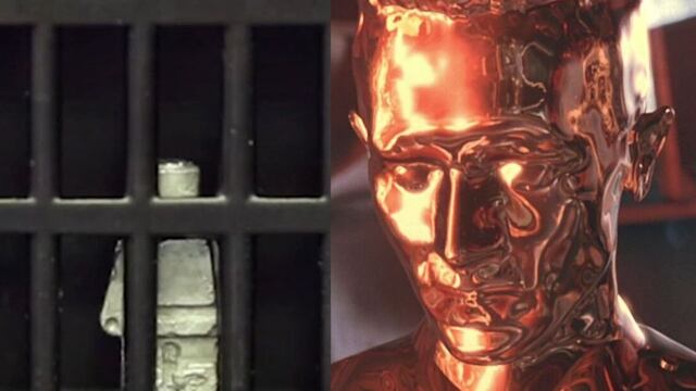 ¿Terminator de la vida real? Un robot se derrite para atravesar los barrotes