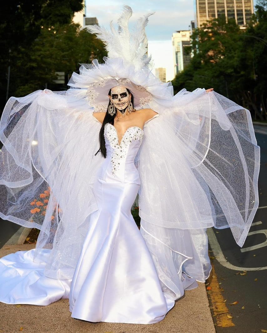 Maribel Guardia como Catrina blanca