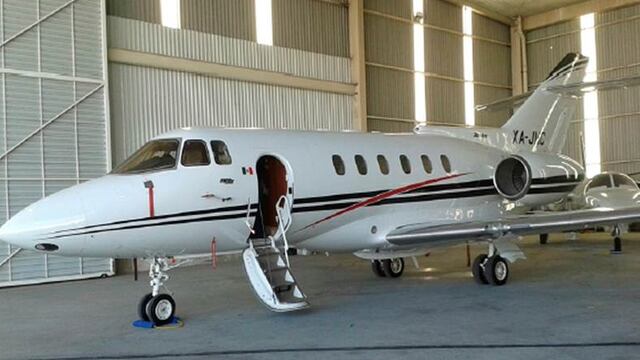 La aeronave que vende Murat. Foto/Especial