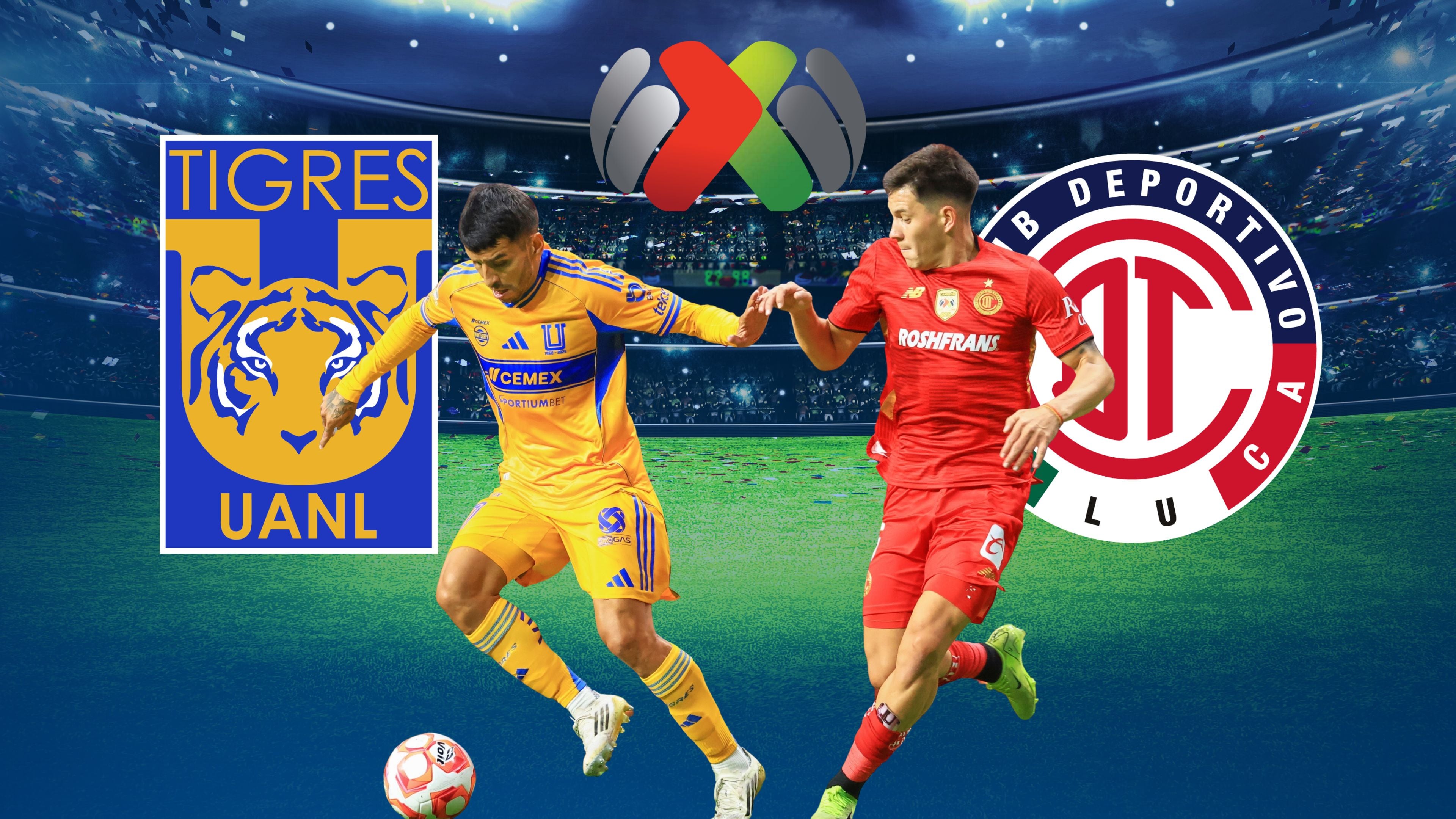 Tigres vs Toluca: Pronóstico y posibles alineaciones de la Final de ida de la Liga MX