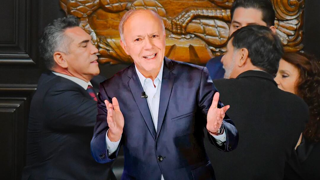 “Fueron unos pinches empujones”: Ciro Gómez Leyva minimiza bronca entre Alito y Noroña
