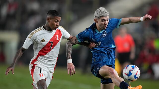 Selección de Perú previo a la Copa América 2024.