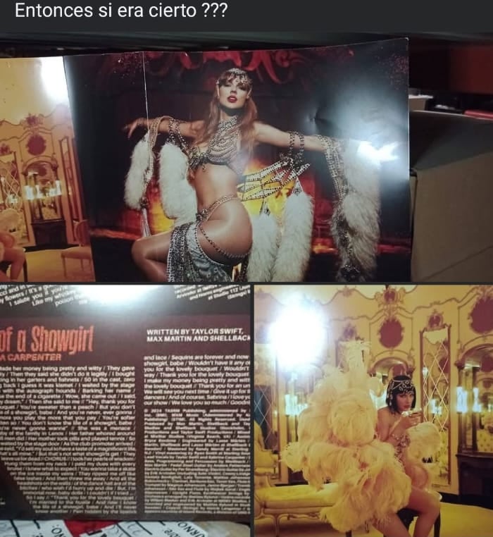 Supuesta filtración del nuevo disco Taylor Swift: The Life of a Showgirl