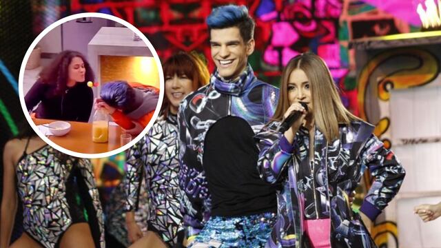 Nelson con Cesia / Nelson y Rubí